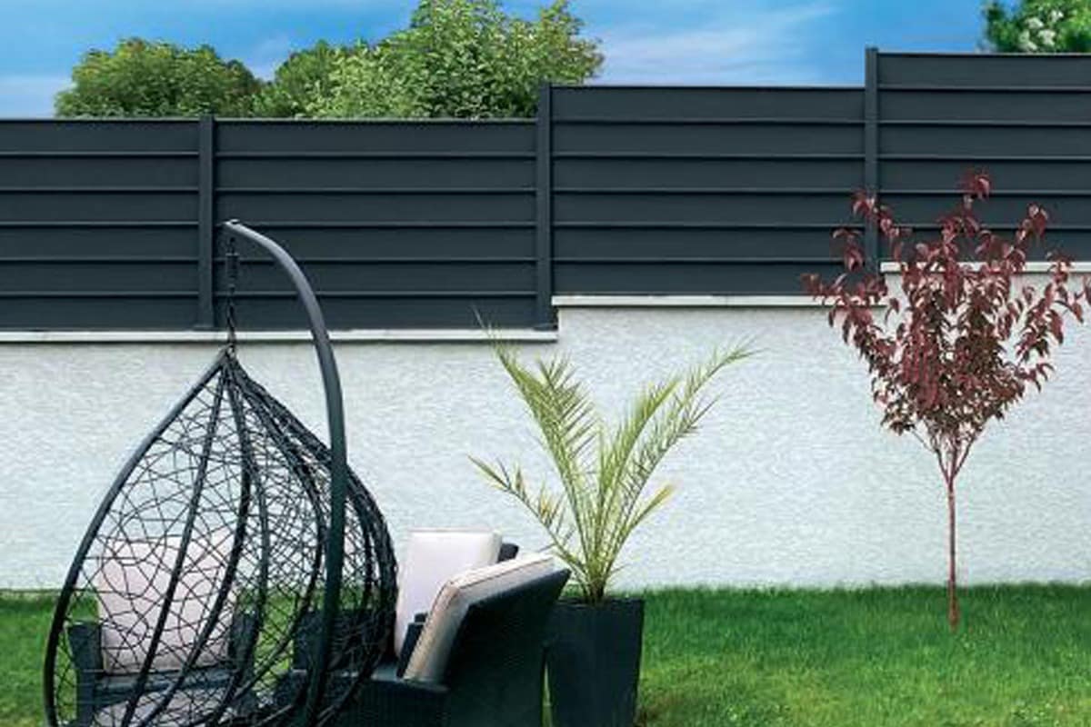 Claustra alu Mahonia - RAL7016