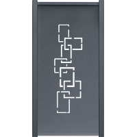 Panneau découpe laser Labyrinthe vertical