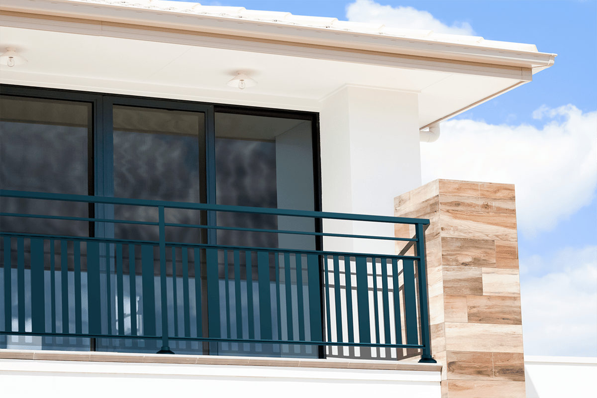 Garde-corps alu gamme Signature modèle Autan - RAL 7006