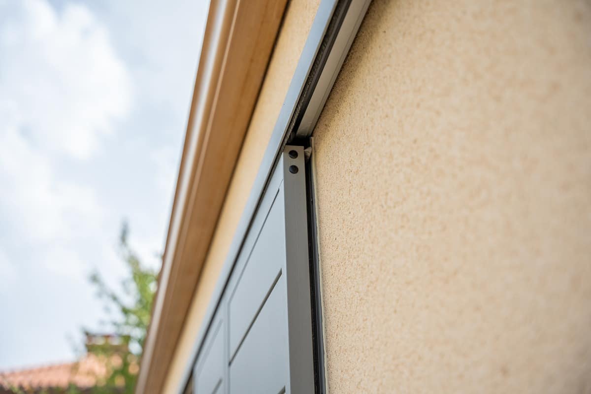 Volets coulissants gamme Élégance modèle Diamant - RAL9007