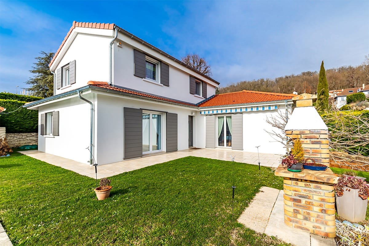 Volets coulissants gamme Exclusive modèle Annapurna - RAL9007