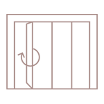 Picto porte de garage battante