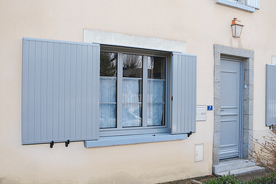 Volets coulissants aluminium Mont-blanc – Gamme Exclusive