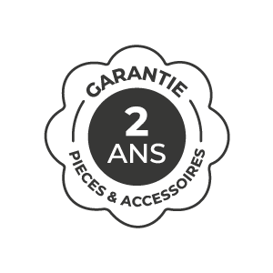 Garantie pièces et accessoires 2 ans