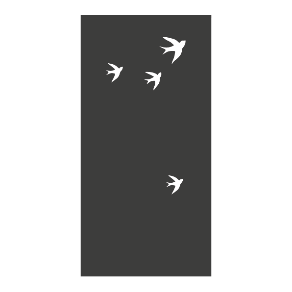 Décor Échapée vertical